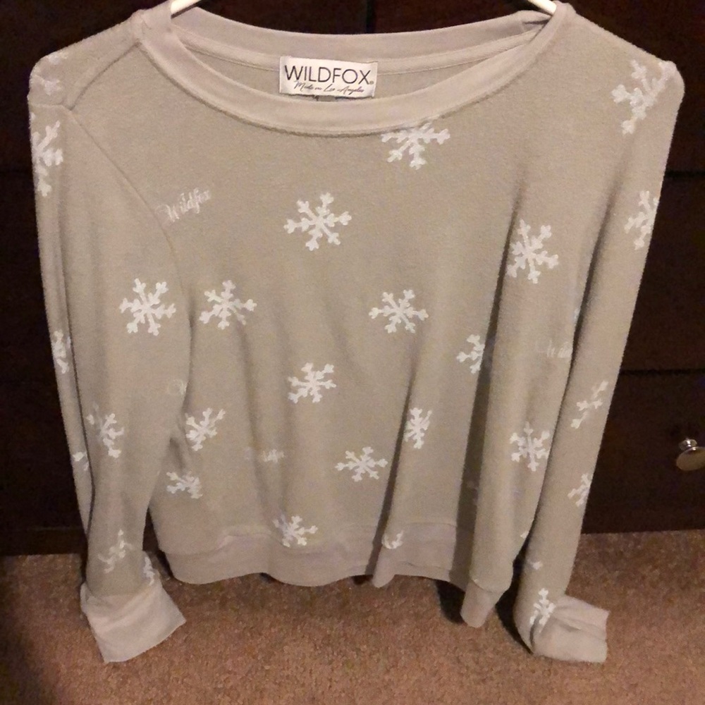 WILDFOX SNOWFLAKE SWEATSHIRT